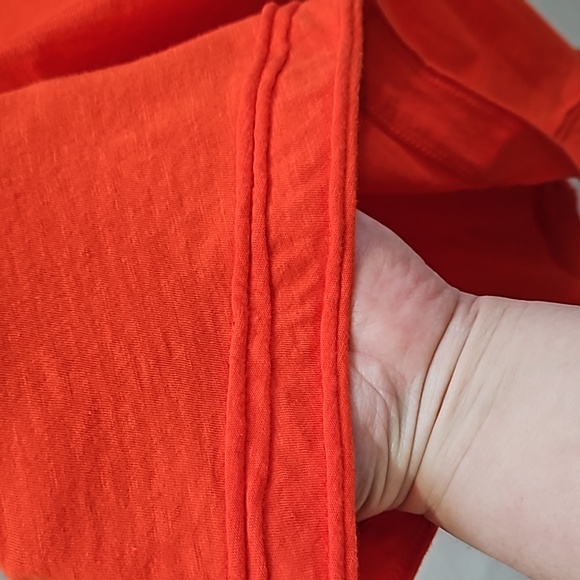 Eddie Bauer, Swing style,Bright Orange,Sz XXL, Scoop Neckline, Embroidered - Picture 7 of 15